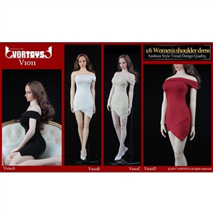 Outfit Set: VorToys Women's Shoulder Dress (VOR-1101)