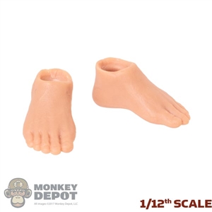 Feet: VToys 1/12th Male Feet