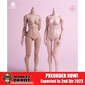 Nude Figure: World Box Female Body Standard Version (Pale and Tan) (WB-AT201)