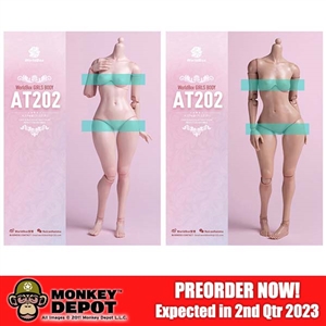 Nude Figure: World Box Female Body with Chunky Thighs (WB-AT202)