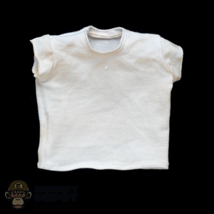 Shirt: World Box Mens X-Large White T-Shirt (Dirty)