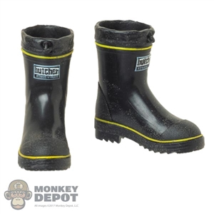 Boots: World Box Mens Dirty Rain Boots