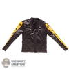 Coat: World Box Mens Black Weather Resistant Jacket