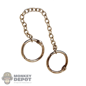 Cuffs: Wolf King Metal Ankle Shackles
