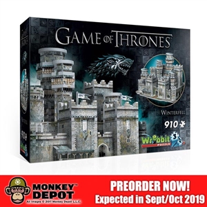 Puzzle: Wrebbit GOT Winterfell 3D Puzzle (905126)