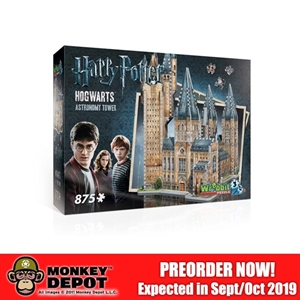 Puzzle: Wrebbit Hogwarts - Astronomy Tower 3D Puzzle (905129)