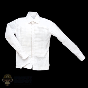 Shirt: Wild Toys White Tuxedo Shirt