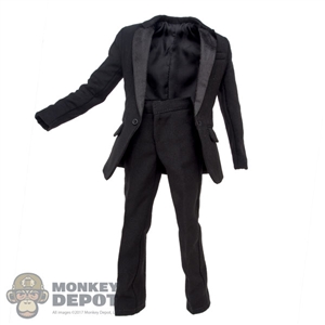 Suit: Wild Toys Black Tuxedo Jacket & Pants
