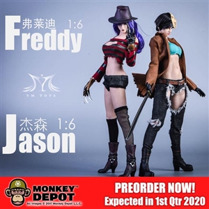 Character Set: YM Toys Freddy or Jason