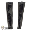 Sleeves: YM Toys Female Black Faux Leather Forearm Covers