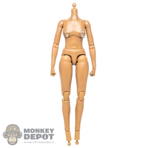 Figure: Young Rich Toys Slim/Small Bust Body w/Ankle Pegs (Dark Complexion)