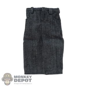 Skirt: Young Rich Toys Female Black Denim Skirt