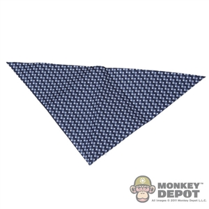 Scarf: ZC World Dark Blue Pattern Bandana