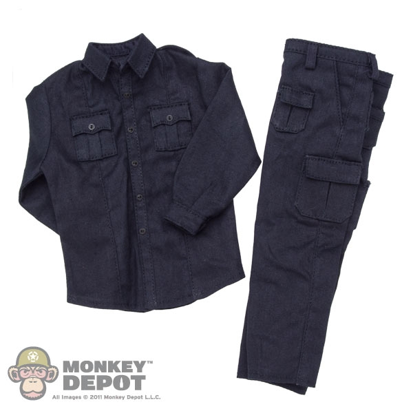 Monkey Depot - Uniform: ZC World Navy Blue Police Uniform
