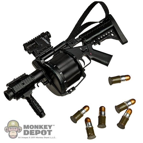 Rifle: ZY Toys Multiple Grenade Launcher MGL Mk14 Short - Black