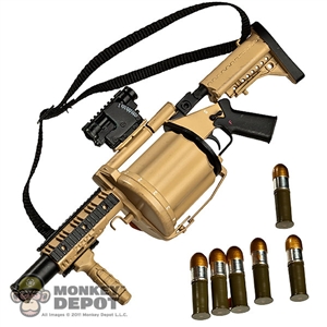 Rifle: ZY Toys Multiple Grenade Launcher M32 MGL-140 - Desert