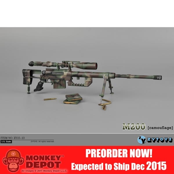 Monkey Depot - Rifle: ZY Toys M200 Bolt-Action Sniper Rifle (Camo