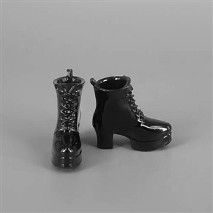 Shoes: ZY Toys Female Black Boots (ZY-16-24A)