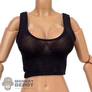 Shirt: ZY Toys Female Black Tank Top