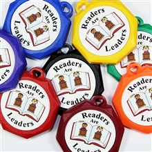 Readers Are Leaders Large Sticker Medal