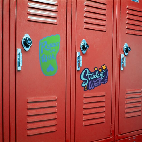 Student of the Week Award | Locker Decals