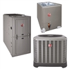 1.5 Ton Rheem 14.3 SEER2 50K BTU System RA14AZ18AJ1N, RCFZ2414STAAM, R801V0503A14UHS