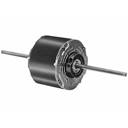 Double Shaft Fan & Blower Motor 1/4-1/8 HP 1075RPM/ 3 Speed 208-230v
