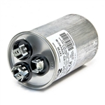Capacitor Round Dual Section 30/7.5 MFD 370/440VAC