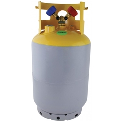 Refrigerant Recovery Cylinder 30lb CFC, HCFC, HFC Refrigerants