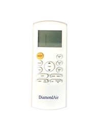 Mini Split DiamondAir Replacement Remote 19+ SEER RG52F3, RG56, RG57A4