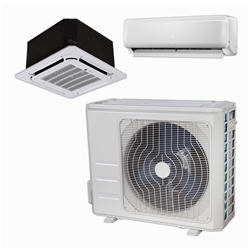 Mini Split Multi 2 Zone DiamondAir up to 21 SEER Heat Pump System DF18MZ2 x 2 Wall Mount or Ceiling Cassette (Closeout Special)(8490)(F)