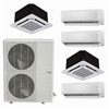 Mini Split Multi 5 Zone DiamondAir up to 20.2 SEER2 Heat Pump System DF55M2Z5 x 5 Wall Mount or Ceiling Cassette