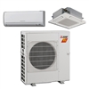 Mini Split Multi 2 Zone Mitsubishi H2i Hyper Heat up to 17 SEER Heat Pump System MXZ-2C20NAHZ4-U1 x 2 Wall Mount or Ceiling Cassette