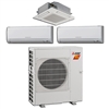 Mini Split Multi 3 Zone Mitsubishi H2i Hyper Heat up to 18 SEER Heat Pump System MXZ-3C30NAHZ3U1 x 3 Wall Mount or Ceiling Cassette