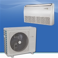 Mini Split 24,000 BTU DiamondAir 20 SEER Heat Pump Ceiling, Floor System DF2024CFHMSO, DF2024CFHMSI