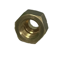 1/4" Mini Split Copper Tubing Flare Compression Nut Fitting
