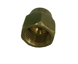 1/2" Mini Split Copper Tubing Flare Compression Nut Fitting