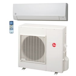 Mini Split 30,000 BTU Rheem 16.5 SEER Heat Pump System, RIWH30AXJ, ROSH30AXJ