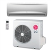 Mini Split 9,000 BTU LG 23.5 SEER Wi-Fi Wall Mount Heat Pump System, LSU090HSV5, LSN090HSV5