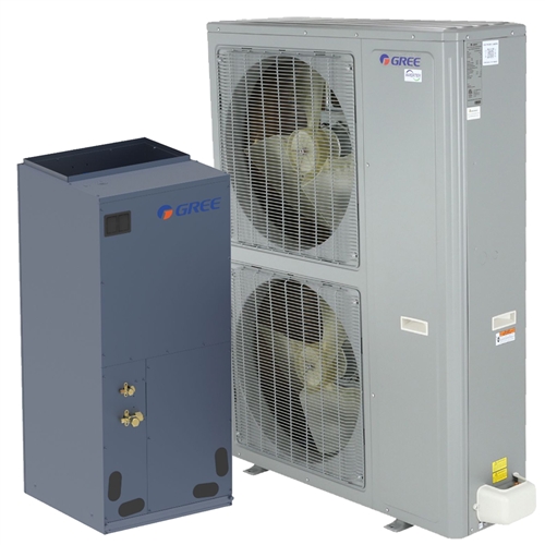 4 Ton Gree Flexx 18 SEER Inverter Heat Pump System FLEXX60HP230V1AO,  FLEXX48HP230V1BH