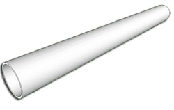 PVC Pipe Schedule 40 3/4" 10' Length Single Stick