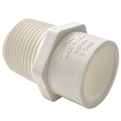 PVC Schedule 40 3/4" MPT X Slip Fitting