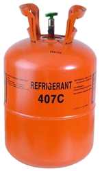 Freon R407C Refrigerant 25lb. Jug - R22 Replacement