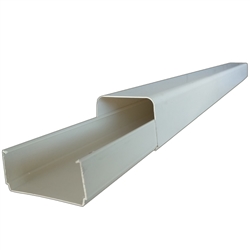 PVC Line Cover & Base 3.25ft Section "Canal Split"