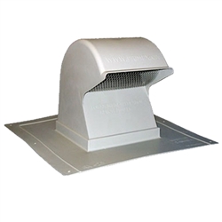 Dryer, Exhaust Vent Temco, Roof Mount Only 6" Extra Tall