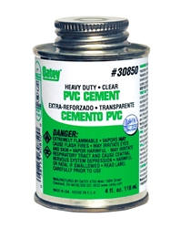 PVC Cement Glue 4oz