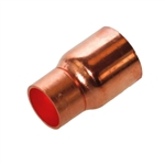 Copper Fitting Reducer Coupling 1 1/8" O.D. to 7/8" I.D.