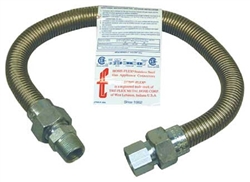 3/4" Flexible Connector For LP or Natural Gas Furnace 36" Length
