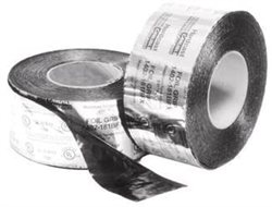 Mastic Sealant Aluminum Silver Tape UL Rated 3"W x 100ft Roll