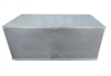 Coffin Box Furnace Stand, Ready For Ducted Return, 46"L x 19"H Compatible With 26" D Furnace 003510-MS (F)